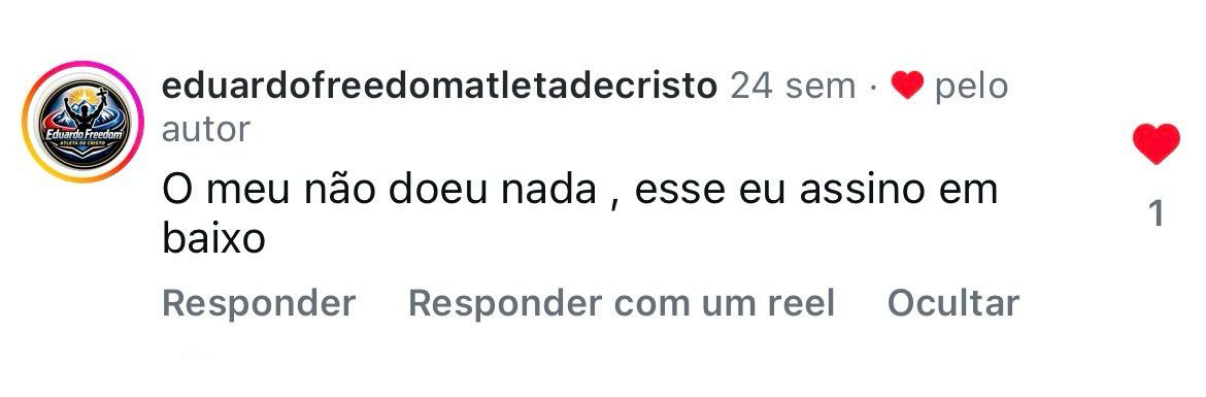 Depoimento de paciente sobre atendimento do Dr. Ramon Mendes 07
